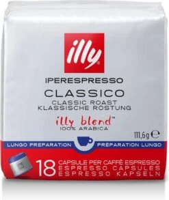 Illy - Iperespresso Koffie Home Classico Lungo 6 X 18 Capsules -Monin Verkoopwinkel 1010x1200
