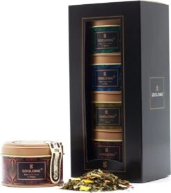 Soolong Wereld Nr6 Giftset 4 Wereldtheen - Japanse Yuzu Kruidenblend - Rooibos Vanille - Malawi Oolong - Witte Thee Met Mango - Ideaal Als Relatiegeschenk Of Proeverij - Assortiment 4stuks -Monin Verkoopwinkel 1063x1200 1