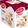 Lonka Soft Nougat Pinda Vrucht Doos à 2,57kg Snoep Thee - 214 Per Stuk Verpakte Nougat Blokjes