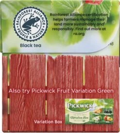 Pickwick Fruit Thee Variatie Rood - 12 X 20 Zakjes 11 Pickwick Fruit Thee Variatie Rood - 12 X 20 Zakjes -Monin Verkoopwinkel 1089x1200 1