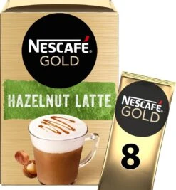 Nescafé Gold Hazelnoot Latte Oploskoffie - 6 Doosjes à 8 Zakjes 7 Nescafé Gold Hazelnoot Latte Oploskoffie - 6 Doosjes à 8 Zakjes -Monin Verkoopwinkel 1111x1200