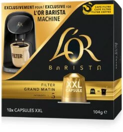L'OR BARISTA XXL Filter Grand Matin (5) - 5 X 10 Koffiecups -Monin Verkoopwinkel 1115x1200 1