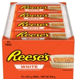 Reese's Chocolade White Peanut Butter Cups 24 X 42 Gram -Monin Verkoopwinkel 1139x1200 4