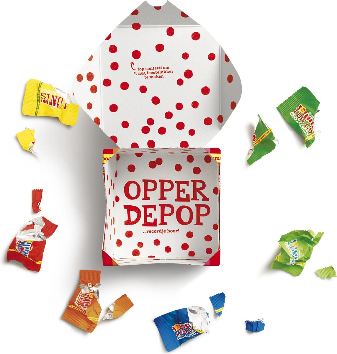 Tony's Chocolonely Tiny's Kadoosje Mix Chocolade Cadeau - 22 Mini Uitdeel Chocolaatjes - 200 Gram - Belgische Fairtrade Chocolade 4 Tony's Chocolonely Tiny's Kadoosje Mix Chocolade Cadeau - 22 Mini Uitdeel Chocolaatjes - 200 Gram - Belgische Fairtrade Chocolade - Afbeelding 4