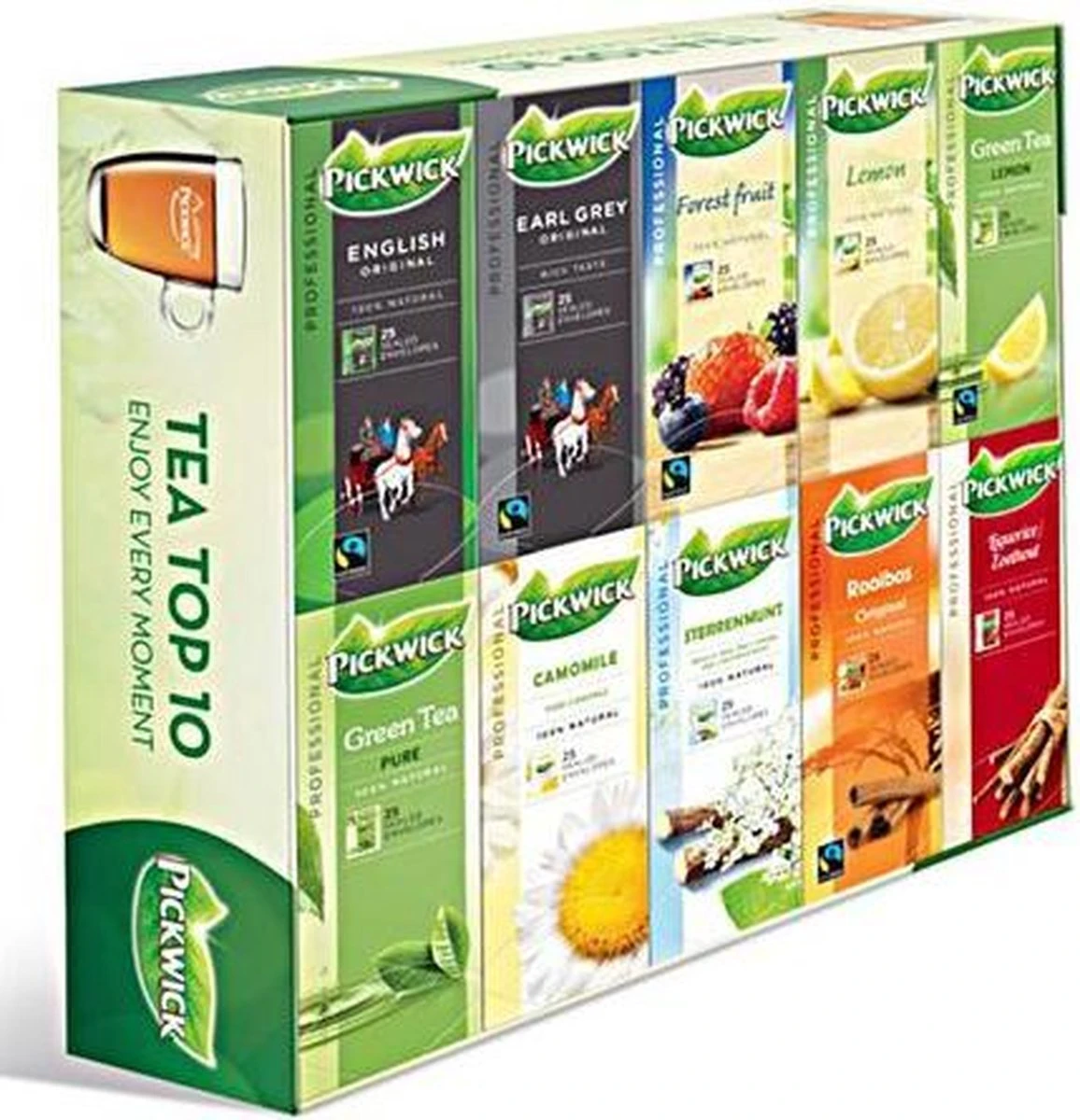 Pickwick Thee | Multipack Original 10x25 Zakjes | Assortibox 2 Pickwick Thee | Multipack Original 10x25 Zakjes | Assortibox - Afbeelding 2
