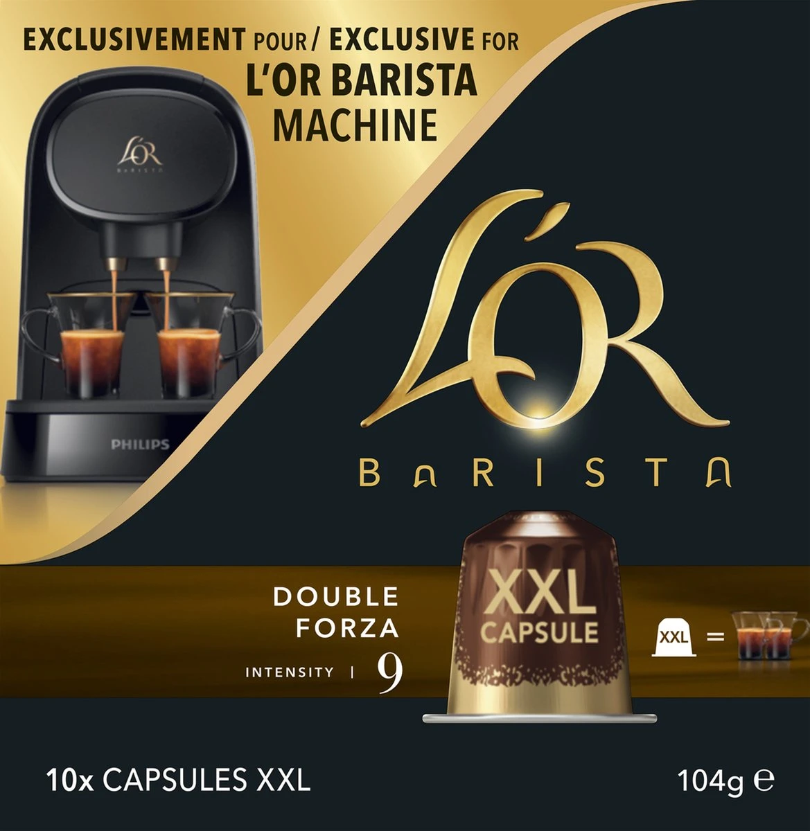 L'OR BARISTA XXL Forza (9) - 5 X 10 Koffiecups 10 L'OR BARISTA XXL Forza (9) - 5 X 10 Koffiecups - Afbeelding 10