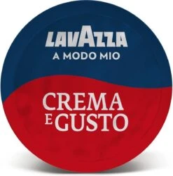 LAVAZZA A Modo Mio Crema E Gusto – 16 Cups -Monin Verkoopwinkel 1185x1200 1