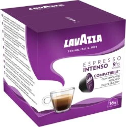 Lavazza Espresso Intenso Capsules - Geschikt Voor Dolce Gusto Apparaat - 6 X 16 Stuks 8 Lavazza Espresso Intenso Capsules - Geschikt Voor Dolce Gusto Apparaat - 6 X 16 Stuks -Monin Verkoopwinkel 1187x1200 1