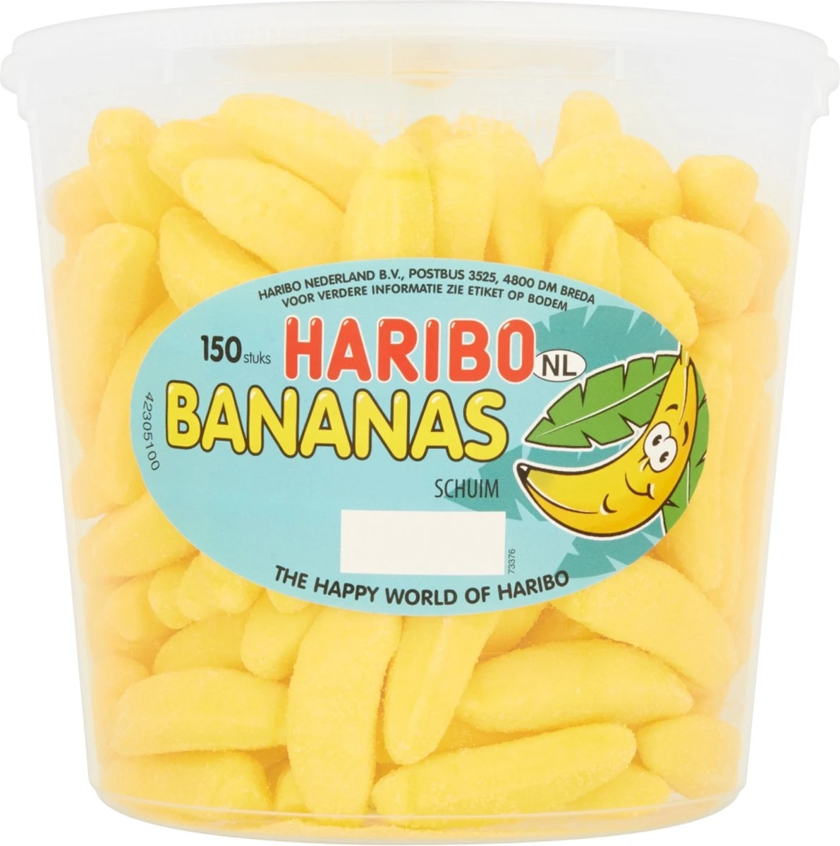 Haribo Gesuikerde Bananen - 150 Stuks 3 Haribo Gesuikerde Bananen - 150 Stuks - Afbeelding 3