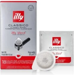Illy ESE 18 Servings Monodose Normaal -Monin Verkoopwinkel 1191x1200