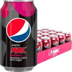 Pepsi Max Cherry - 24 X 0,33 Liter -Monin Verkoopwinkel 1198x1200 10