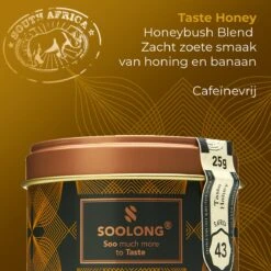 Soolong South Africa Nr40 Rooibos Cadeau Of Proefpakket Met Vier Luxe Theeen - Losse Rooibos & Honeybush - Ideaal Als Relatiegeschenk, Proeverij Of Met Valentijnsdag - Assortiment 4stuks -Monin Verkoopwinkel 1199x1200 4