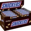 Snickers Single Chocolade Reep - 32 Stuks - In Uitdeeldoos