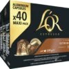 L'OR Lungo Estremo Koffiecups - Intensiteit 10/12 - 4 X 40 Capsules