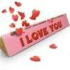 Toblerone L Chocoladereep - 360 Gram - Boodschap "I Love You" - Chocolade Cadeau