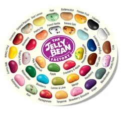 The Jelly Bean Factory Doos 24 Stuks à 50 G Snoep - 36 Huge Flavours Jelly Beans - Zakjes -Monin Verkoopwinkel 1200x1094 3