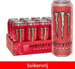 Monster Energy Ultra 12x 500ml Watermelon