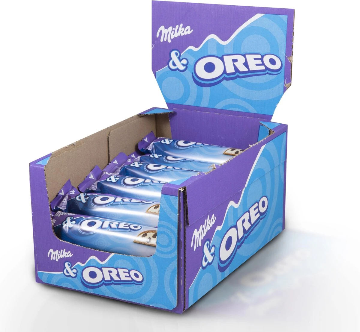 Milka Oreo Chocolade Reep 37g X 36 Stuks 3 Milka Oreo Chocolade Reep 37g X 36 Stuks - Afbeelding 3
