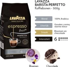 Lavazza Espresso Barista Perfetto Koffiebonen - 500 Gram X4 -Monin Verkoopwinkel 1200x1137
