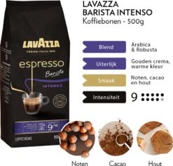 Lavazza Espresso Barista Intenso Koffiebonen - 500 Gram X4 -Monin Verkoopwinkel 1200x1148
