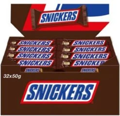 Snickers Chocolade Reep - 32 X 50 Gram -Monin Verkoopwinkel 1200x1157 2