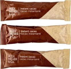 Instant Cacao Sticks Grote Doos 25 Zakjes 20 Gram Alex Meijer