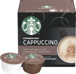 Starbucks By Dolce Gusto Cappuccino Capsules - 36 Koffiecups -Monin Verkoopwinkel 1200x1179 1