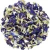 Merkloos Blauwe Vlindererwt Thee - Kittelbloem - Blue Butterfly Pea Flower Tea - Cafeïnevrije Kruidenthee - 60 Gram