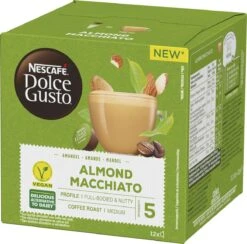 Nescafé Dolce Gusto Almond Macchiato Capsules - Vegan Koffie - 36 Koffiecups -Monin Verkoopwinkel 1200x1184