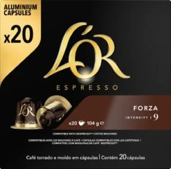 L'OR Espresso Forza Koffiecups - Intensiteit 9/12 - 10 X 20 Capsules 23 L'OR Espresso Forza Koffiecups - Intensiteit 9/12 - 10 X 20 Capsules -Monin Verkoopwinkel 1200x1187 3