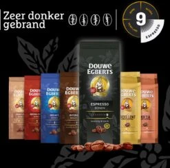 Douwe Egberts Espresso Koffiebonen - 4 X 1000 Gram - Extra Grote Verpakking 15 Douwe Egberts Espresso Koffiebonen - 4 X 1000 Gram - Extra Grote Verpakking -Monin Verkoopwinkel 1200x1191