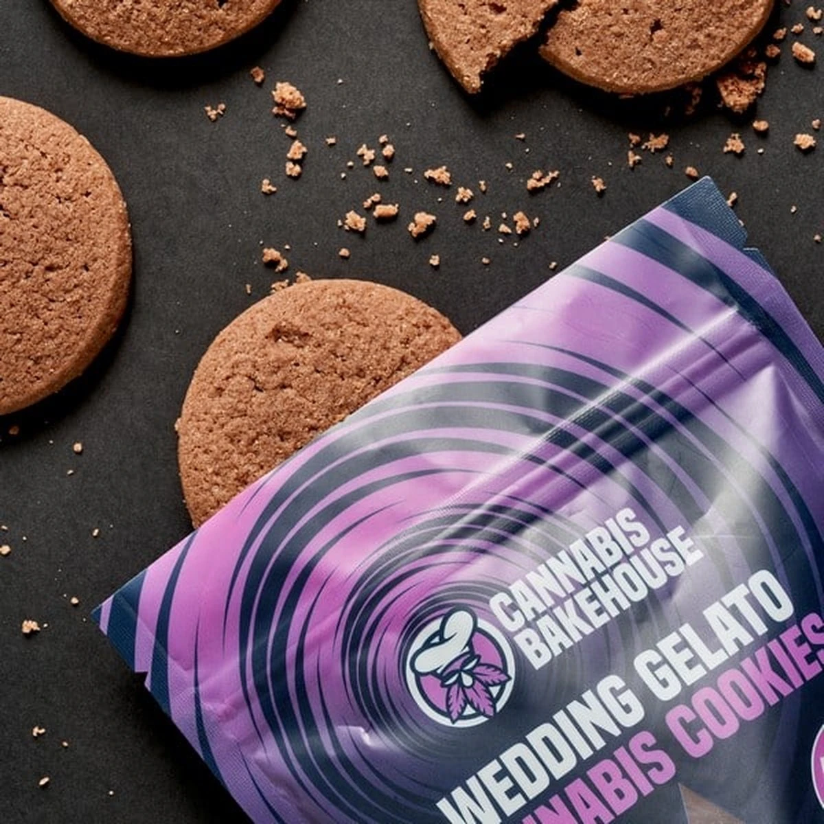 Cannabis Bakehouse - Wedding Gelato - Cookies - Extremely Strong - 0% THC 2 Cannabis Bakehouse - Wedding Gelato - Cookies - Extremely Strong - 0% THC - Afbeelding 2