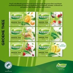 Pickwick Pure Groene Thee - 12 X 20 Zakjes 11 Pickwick Pure Groene Thee - 12 X 20 Zakjes -Monin Verkoopwinkel 1200x1200 230