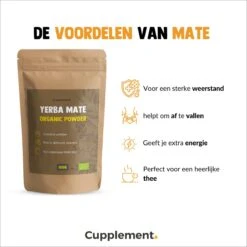 Cupplement | Thee Set 2 Delig | Yerba Mate 100 Gram & Matcha 90 Gram | Biologisch | Gratis Verzending, Opschuimer & Batterijen | Cadeau Pakket -Monin Verkoopwinkel 1200x1200 267