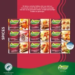 Pickwick Spices Turkish Apple Zwarte Thee - 12 X 20 Zakjes 16 Pickwick Spices Turkish Apple Zwarte Thee - 12 X 20 Zakjes -Monin Verkoopwinkel 1200x1200 312