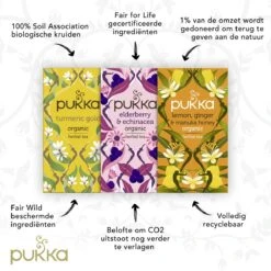 Pukka Support Thee Bundel, Biologische Kruidenthee Ter Ondersteuning Van Je Welzijn - 3 X 20 Zakjes - GB-BIO-05 -Monin Verkoopwinkel 1200x1200 360