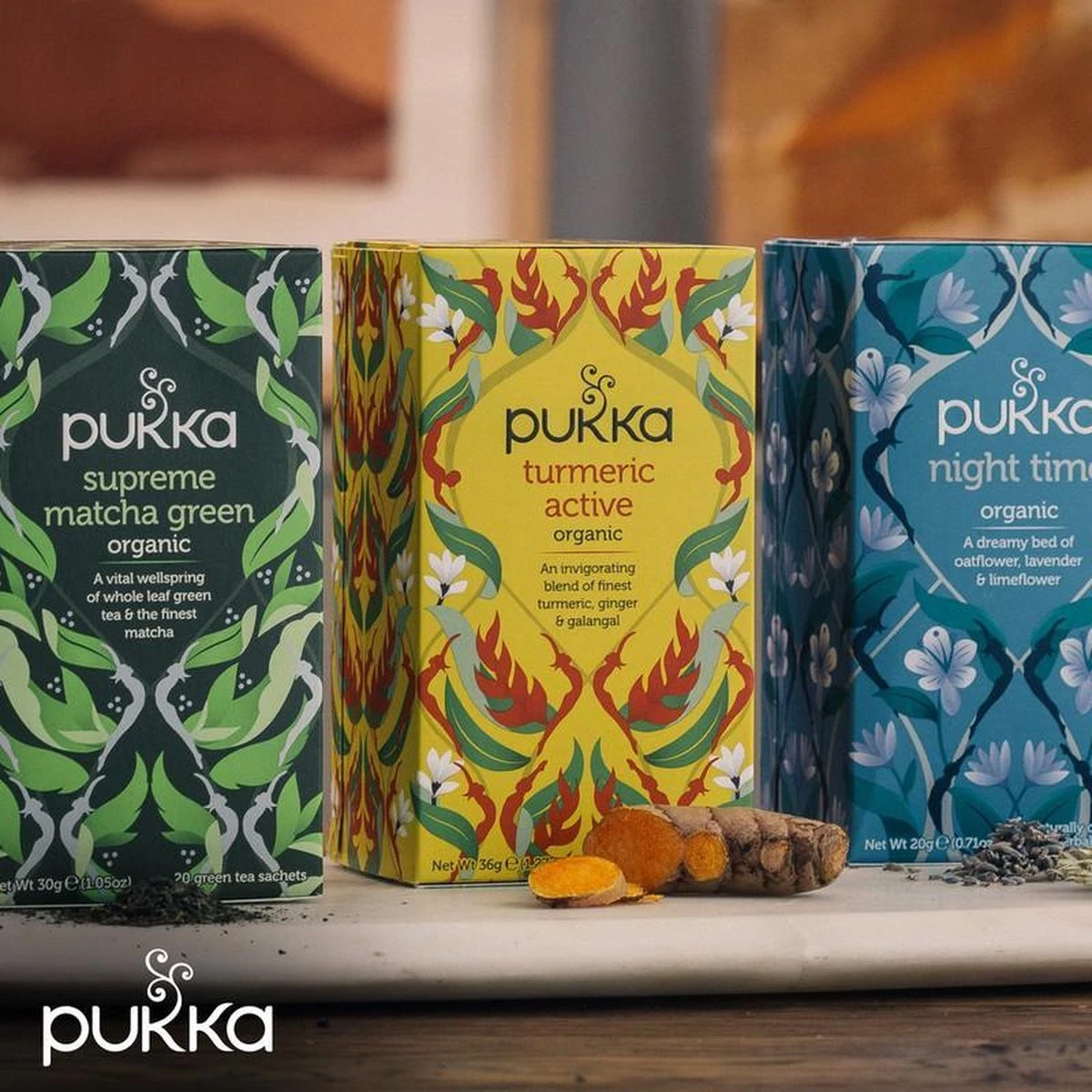 Pukka Day To Night Thee Bundel, Biologische Kruidenthee Voor Elk Moment Van De Dag - 3 X 20 Zakjes - GB-BIO-05 8 Pukka Day To Night Thee Bundel, Biologische Kruidenthee Voor Elk Moment Van De Dag - 3 X 20 Zakjes - GB-BIO-05 - Afbeelding 8