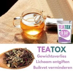 TeaTox™ 28 Dagen Afvallen Detox - Thee - Detox + E-book 30 Recepten -Monin Verkoopwinkel 1200x1200 377