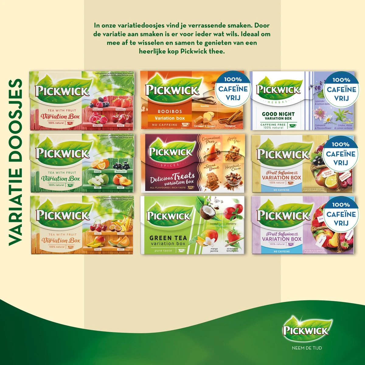 Pickwick Fruit Thee Variatie Oranje - 12 X 20 Zakjes 4 Pickwick Fruit Thee Variatie Oranje - 12 X 20 Zakjes - Afbeelding 4