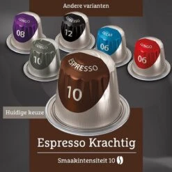 Douwe Egberts Espresso Krachtig Koffiecups - Intensiteit 10/12 - 10 X 20 Capsules 13 Douwe Egberts Espresso Krachtig Koffiecups - Intensiteit 10/12 - 10 X 20 Capsules -Monin Verkoopwinkel 1200x1200 65