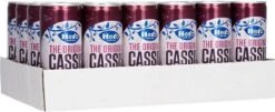 Hero Cassis Frisdrank Blikjes - The Original - Gemaakt Van Zwarte Bessen - Handige Tray - 24 X 250ml -Monin Verkoopwinkel 1200x493