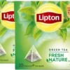 Lipton Fresh Nature Groene Thee, Met De Frisse Pure Smaak Van De Natuur - 4 X 20 Zakjes - PL-EKO-03