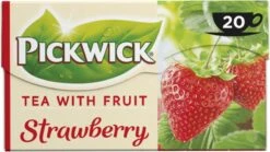Pickwick Aardbei Fruit Thee - 12 X 20 Zakjes -Monin Verkoopwinkel 1200x677 2