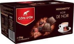 Côte D'Or Mignonnettes Noir De Noir Pure Chocolade 3kg