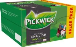 Pickwick English Zwarte Thee - 6 X 40 Zakjes - Extra Grote Verpakking -Monin Verkoopwinkel 1200x743