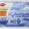 Hellema Speculaas - Met De Fijnste Speculaaskruiden - Volgens Authentiek Recept - Nederlandse Lekkernij - In Een Delftsblauwblik - Traditionele Speculaas - 415 G - Verpakte Koekjes