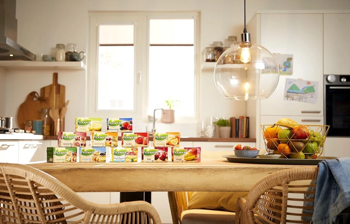 Pickwick Fruit Thee Variatie Oranje - 12 X 20 Zakjes 5 Pickwick Fruit Thee Variatie Oranje - 12 X 20 Zakjes - Afbeelding 5