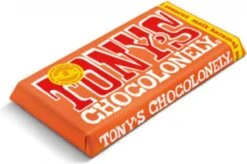 Tony's Chocolonely Chocolade Reep Melk Karamel Zeezout - Melkchocolade Reep - 180 Gram -Monin Verkoopwinkel 1200x795