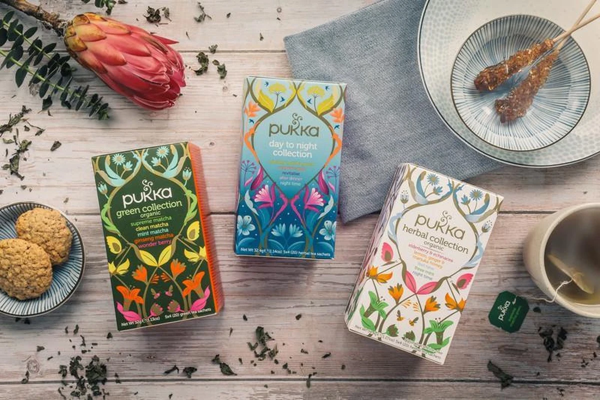 Pukka Collections Thee Bundel, Biologische Kruidenthee Selectie - 3 X 20 Zakjes - NL-BIO-01 6 Pukka Collections Thee Bundel, Biologische Kruidenthee Selectie - 3 X 20 Zakjes - NL-BIO-01 - Afbeelding 6