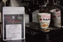 Italiano Espresso Honey Process Vietnamese Koffiebonen Aanbieding 250g GAIA Cafe -Monin Verkoopwinkel 1200x800 10